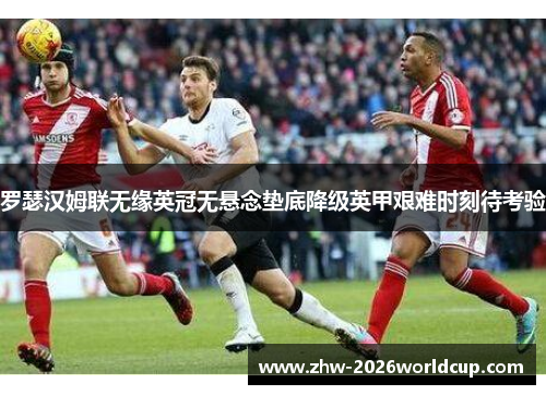 罗瑟汉姆联无缘英冠无悬念垫底降级英甲艰难时刻待考验 罗瑟汉姆联无缘英冠无悬念垫底降级英甲艰难时刻待考验